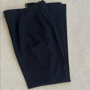 Ann Taylor Dark Navy Pinstripe Trousers🌿